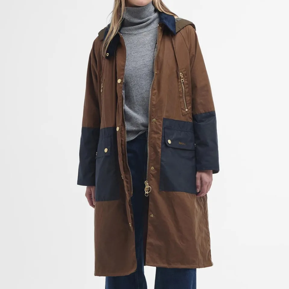Jackets|Coats|Dr. Martens Barbour Carolyn Waxed Cotton Jacket - 12