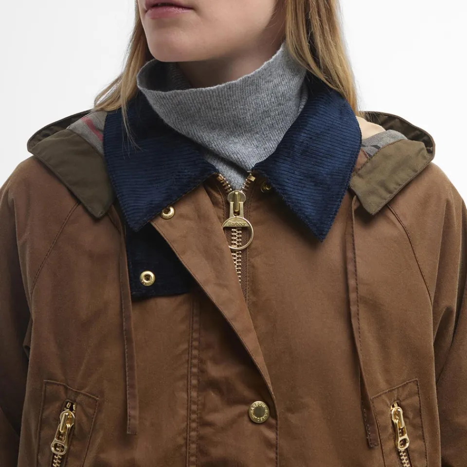Jackets|Coats|Dr. Martens Barbour Carolyn Waxed Cotton Jacket - 12
