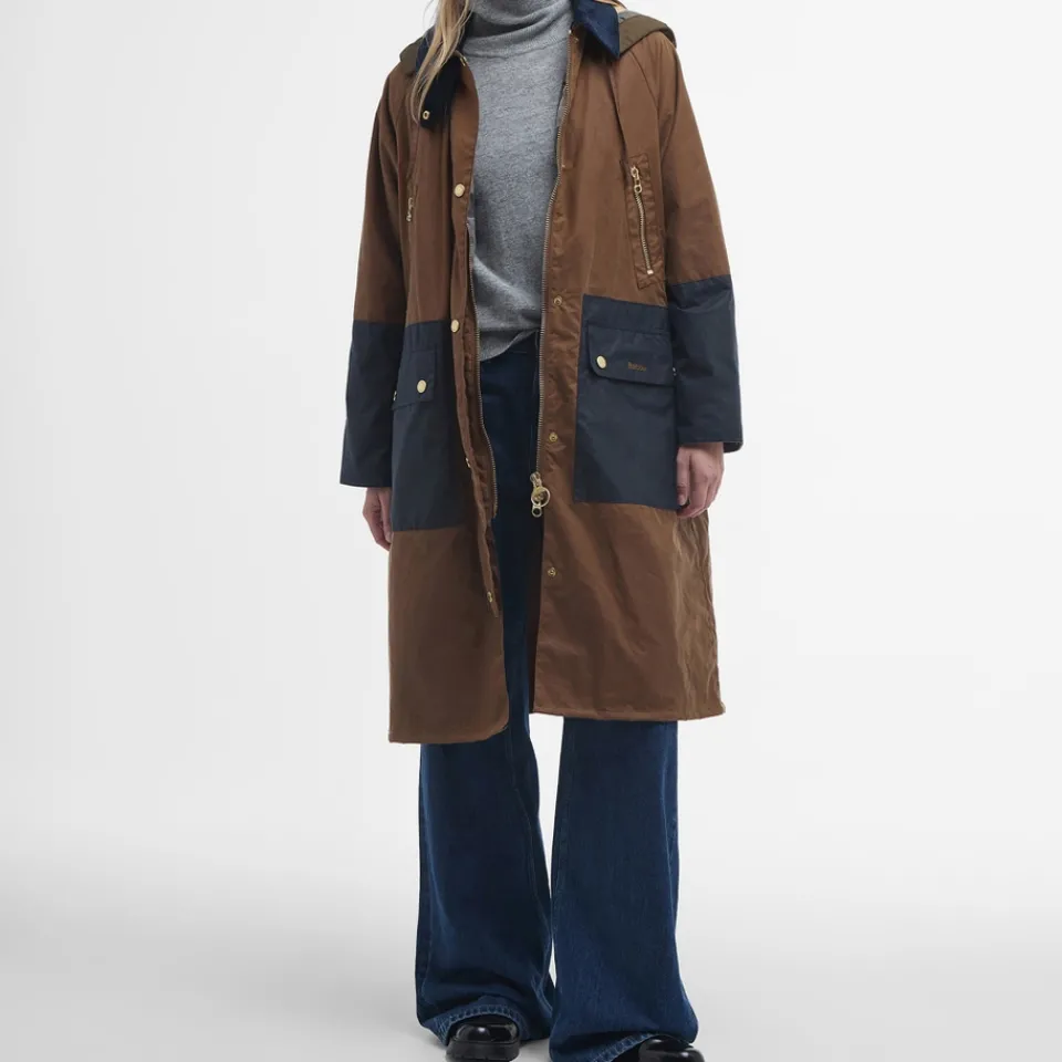 Jackets|Coats|Dr. Martens Barbour Carolyn Waxed Cotton Jacket - 12