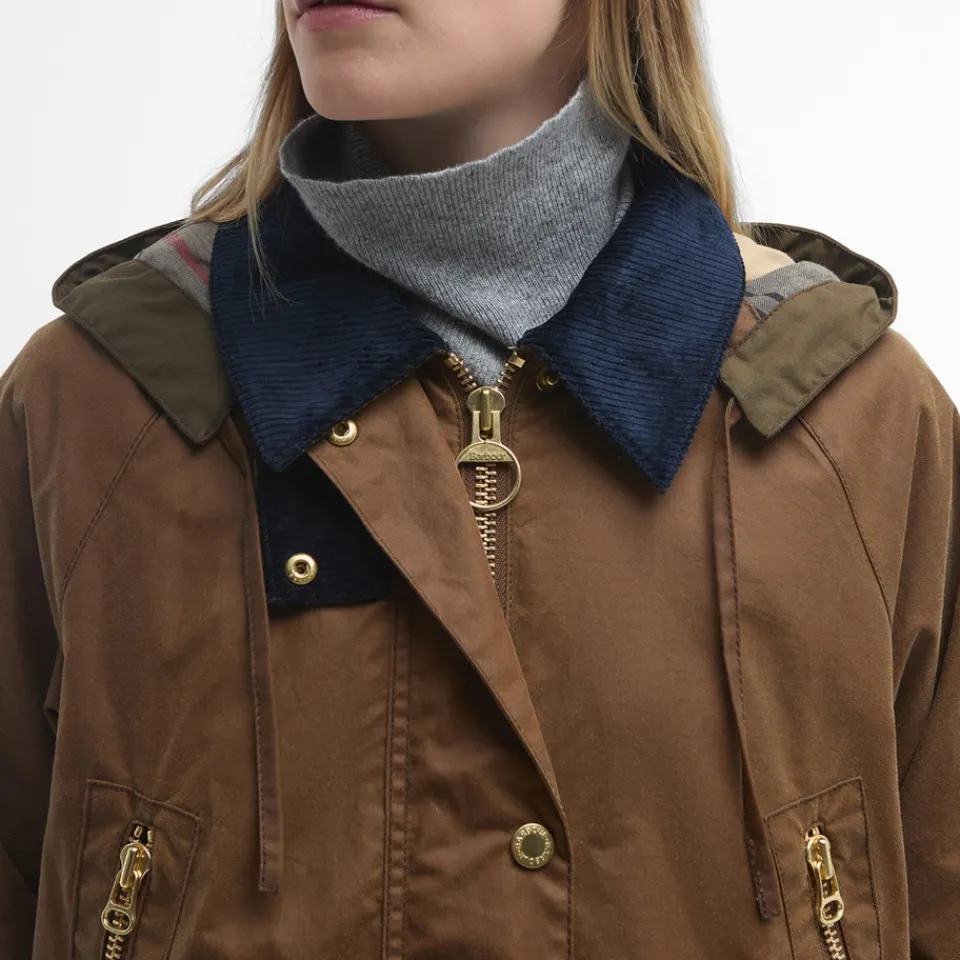 Jackets|Coats|Dr. Martens Barbour Carolyn Waxed Cotton Jacket - 12