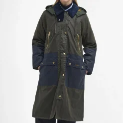 Jackets|Coats|Barbour Carolyn Waxed Cotton Jacket - 10