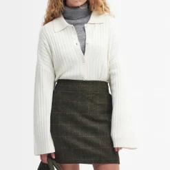 Knitwear|Ganni Barbour Claudette Cotton Knit Cardigan - UK 8