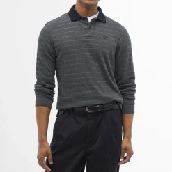 Polo Shirts|Dr. Martens Barbour Cleveland Long-Sleeved Cotton-Piqué Polo Shirt - S