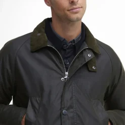 Jackets|Coats|Barbour Cordale Waxed Cotton Jacket - XL