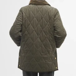 Jackets|Coats|Barbour Cornelia Quilted Cotton-Corduroy Jacket - 16