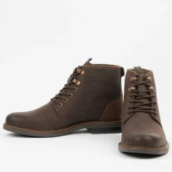 Boots|Dr. Martens Barbour Deckham Lace-Up Leather Boots - UK 7