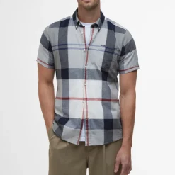 Shirts|Shirts|Barbour Doughill Checked Cotton-Blend Shirt - M