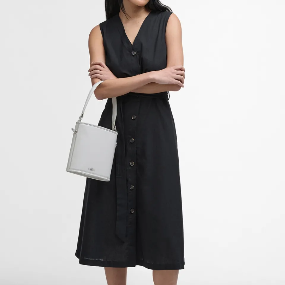 Dresses|Dresses|Gucci Barbour Elsie Cotton And Linen-Blend Midi Dress - UK 16