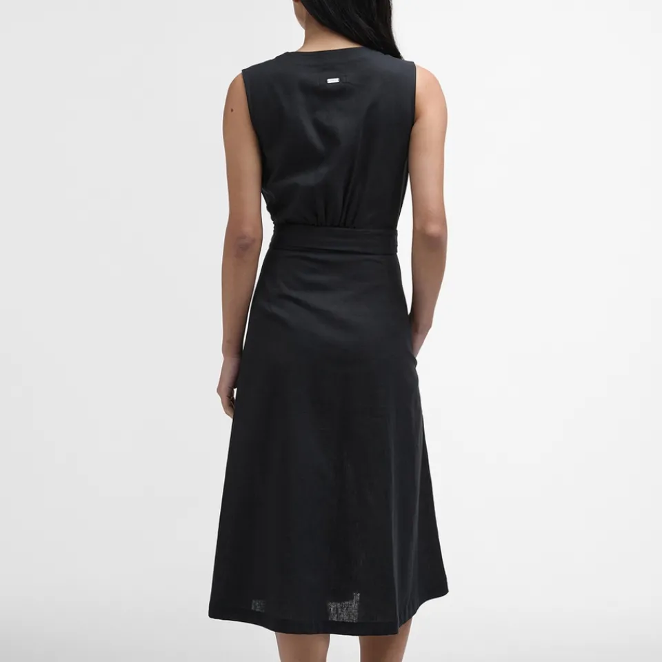 Dresses|Dresses|Gucci Barbour Elsie Cotton And Linen-Blend Midi Dress - UK 16