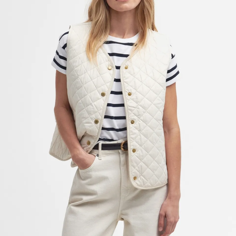 Jackets|Coats|Dr. Martens Barbour Hannah Quilted Recycled Shell Gilet - UK 14