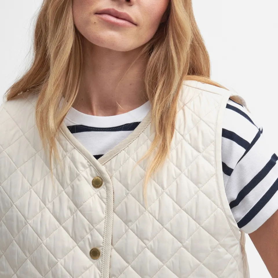 Jackets|Coats|Dr. Martens Barbour Hannah Quilted Recycled Shell Gilet - UK 14