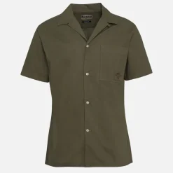 Shirts|Shirts|Dr. Martens Barbour Holywell Relaxed-Fit Cotton Shirt - S