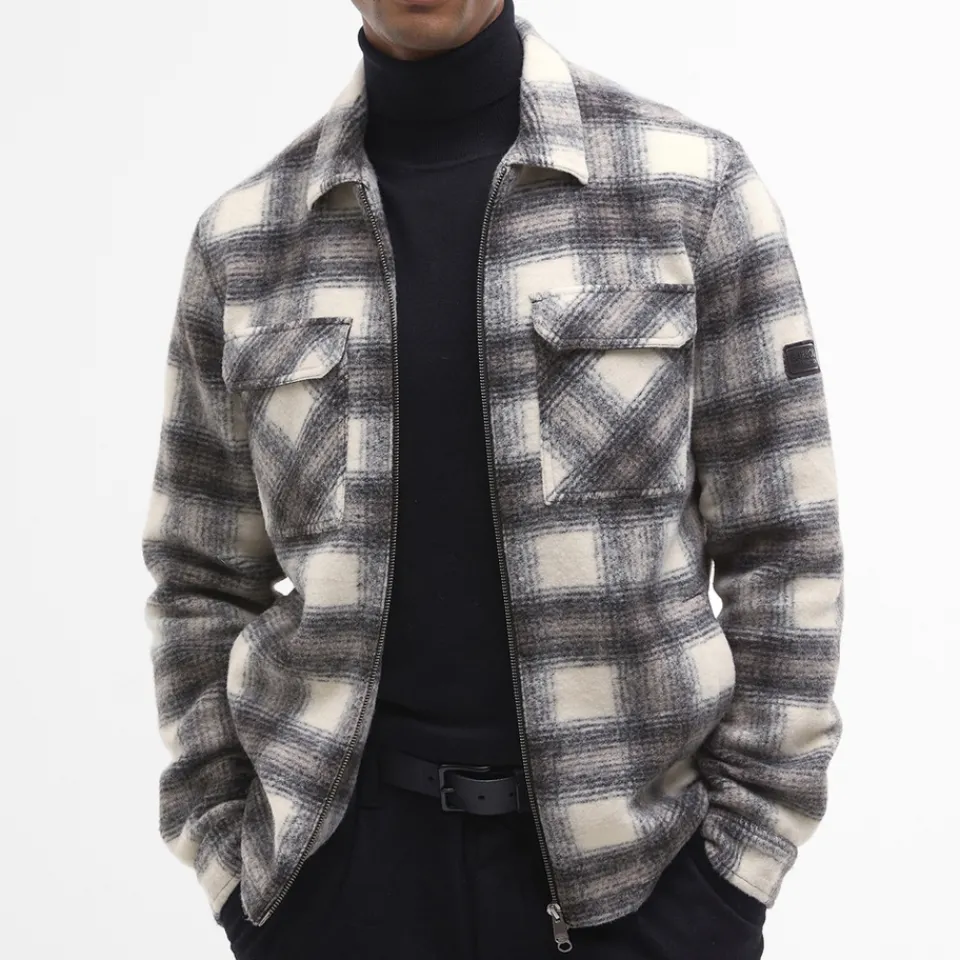 Shirts|Shirts|Dr. Martens Barbour International Clayton Brushed Fleece Overshirt - S