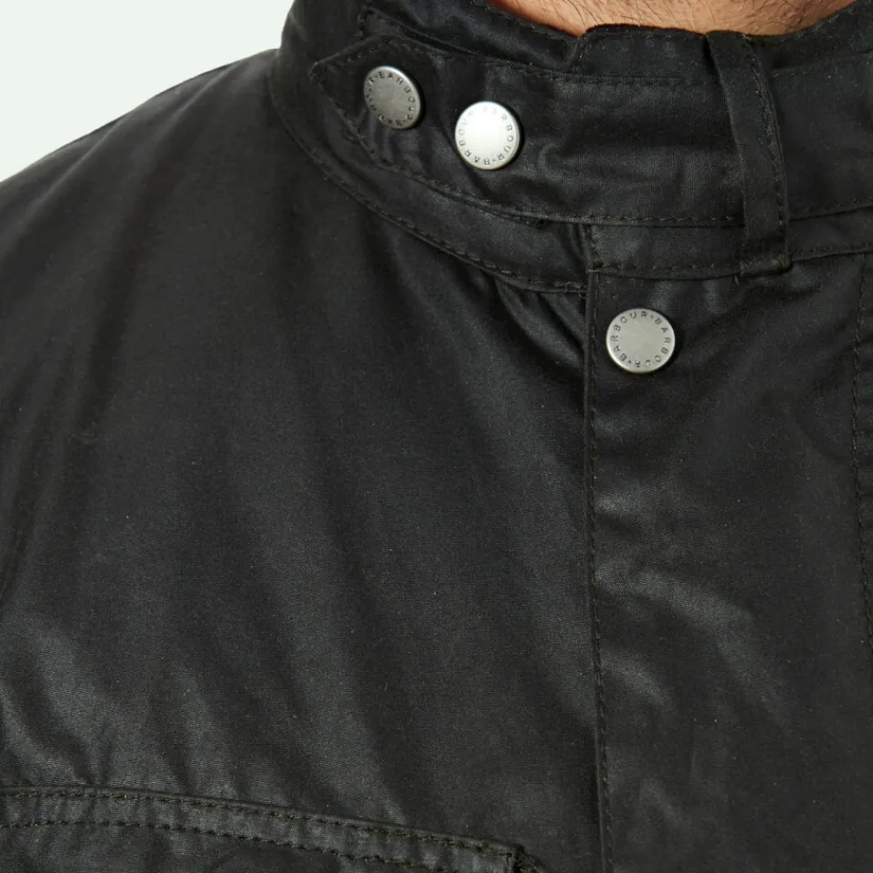 Jackets|Coats|Dr. Martens Barbour International Duke Waxed Cotton Jacket