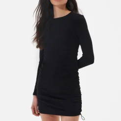 Dresses|Dresses|Ganni Barbour International Ennis Ruched Jersey Mini Dress - UK 12