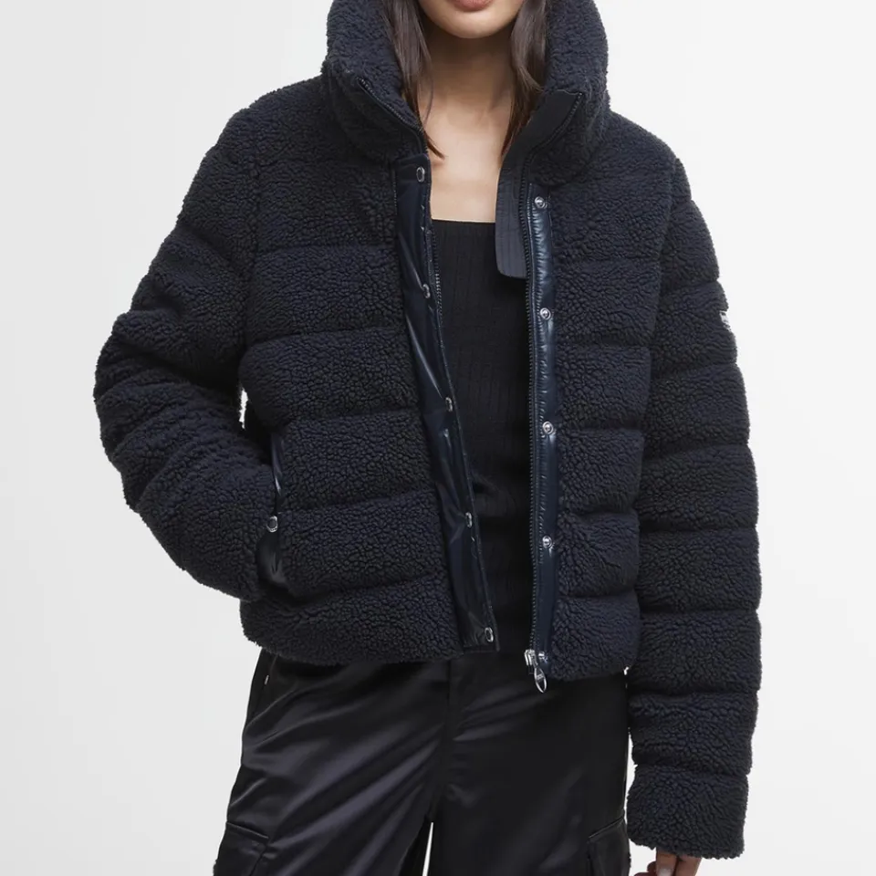 Jackets|Coats|Dr. Martens Barbour International Franchesca Quilted Sherpa Jacket - UK 10