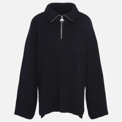 Loungewear|Knitwear|Rotate Sunday Barbour International Franchesca Cotton-Blend Knitted Jumper - UK 8