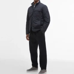 Jackets|Coats|Barbour International Glenton Quilted Shell Jacket - L