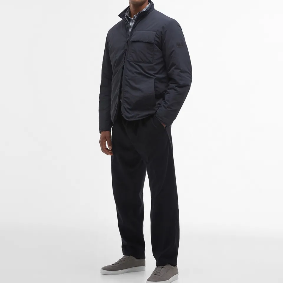 Jackets|Coats|Barbour International Glenton Quilted Shell Jacket - L