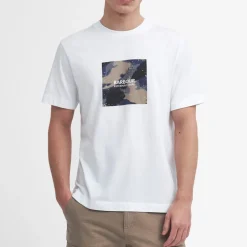 T-Shirts|T-Shirts|Barbour International Graphic Print Cotton-Jersey T-Shirt - S