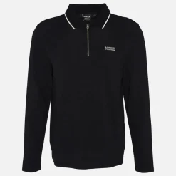 Polo Shirts|Dr. Martens Barbour International Hampstead Cotton Long Sleeved Polo Shirt - M