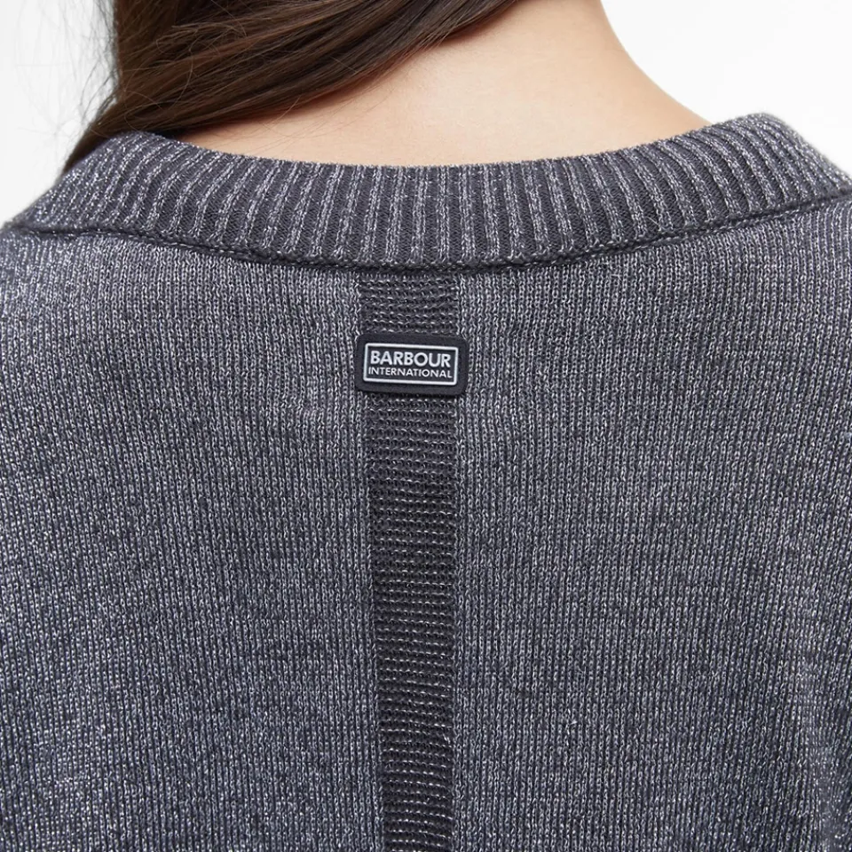 Loungewear|Knitwear|Dr. Martens Barbour International Jade Cotton-Blend Knitted Jumper - UK 8