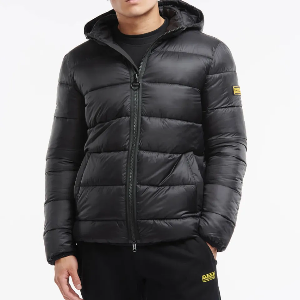 Jackets|Coats|Dr. Martens Barbour International Men's Bobber Quilt Jacket - Black - XXL