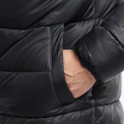 Jackets|Coats|Dr. Martens Barbour International Men's Bobber Quilt Jacket - Black - XXL