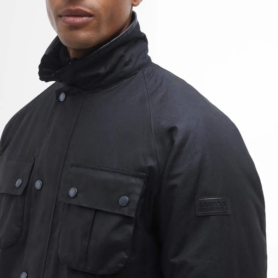 Jackets|Coats|Dr. Martens Barbour International Oving Waxed Cotton Jacket - S