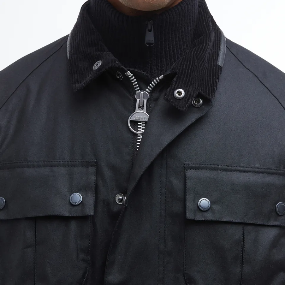 Jackets|Coats|Dr. Martens Barbour International Oving Waxed Cotton Jacket - S