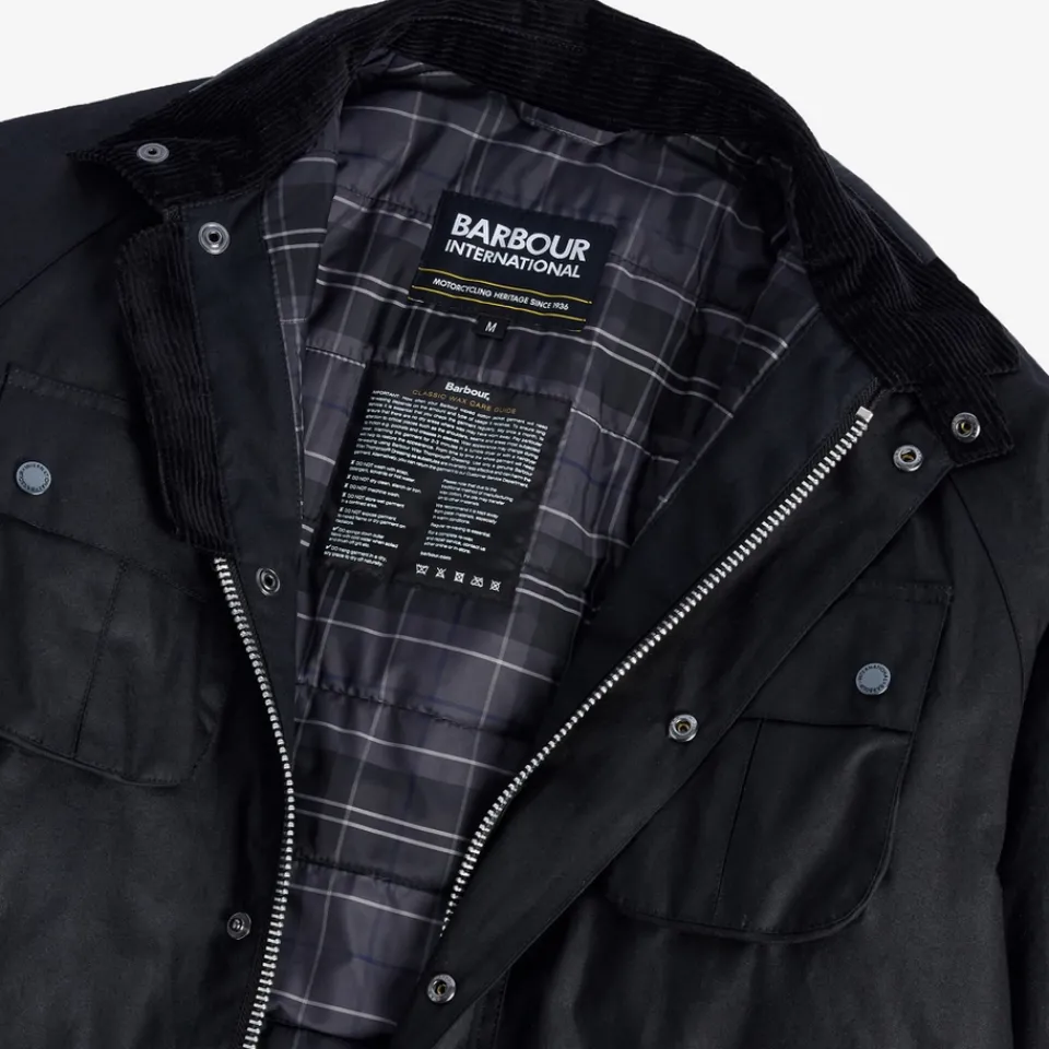 Jackets|Coats|Dr. Martens Barbour International Oving Waxed Cotton Jacket - S