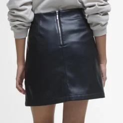 Skirts|Skirts|Cras Barbour International Peyton Faux Leather Mini Skirt - UK 14