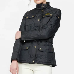 Jackets|Coats|Barbour International Polarquilt Shell Jacket - UK 8
