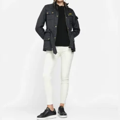 Jackets|Coats|Barbour International Polarquilt Shell Jacket - UK 8