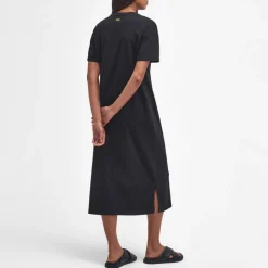 Dresses|Dresses|Puma Barbour International Sofia Cotton-Blend Jersey Midi Dress - UK 12