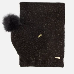 Hats|Dr. Martens Barbour International Sparkle Knit Beanie And Scarf Set