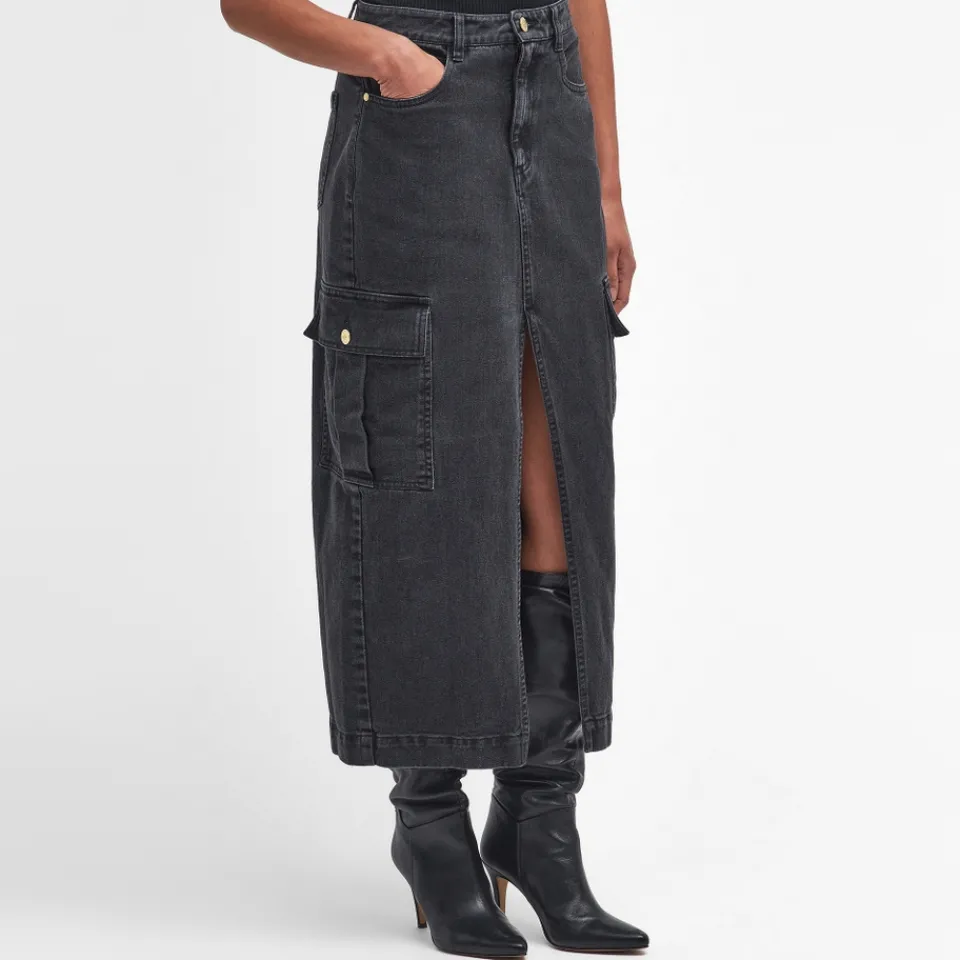 Skirts|Skirts|Dr. Martens Barbour International Tamsin Denim Maxi Skirt - UK 16