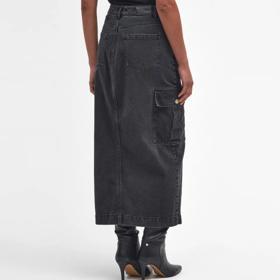 Skirts|Skirts|Dr. Martens Barbour International Tamsin Denim Maxi Skirt - UK 16