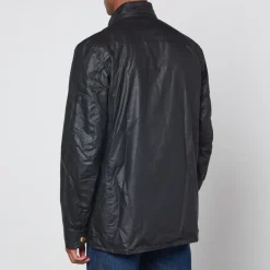 Jackets|Coats|Dr. Martens Barbour International Union Jack Waxed Cotton Jacket - M