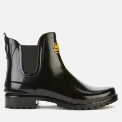 Boots|Dr. Martens Barbour International Women's Assen Chelsea Wellies - Black - UK 3