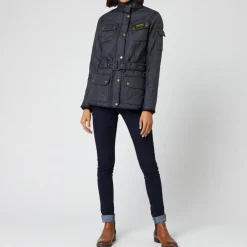 Jackets|Coats|Dr. Martens Barbour International Women's Polarquilt Jacket - Navy - UK 8