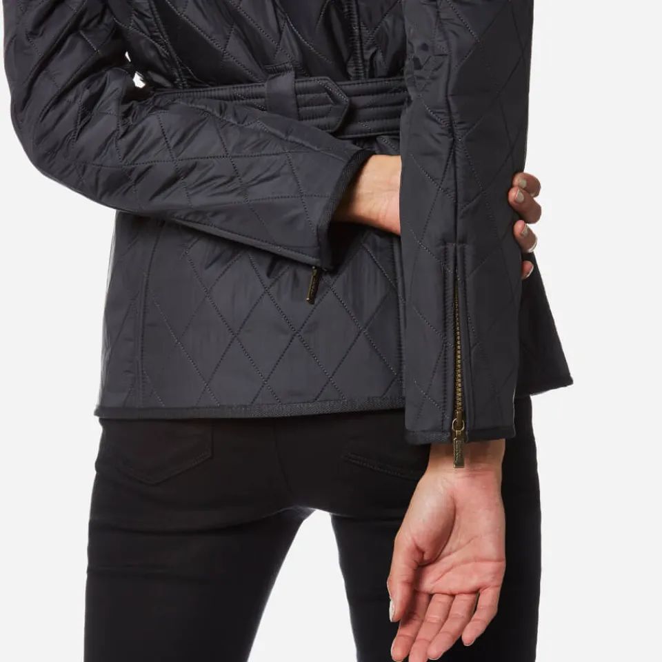 Jackets|Coats|Dr. Martens Barbour International Women's Polarquilt Jacket - Navy - UK 8