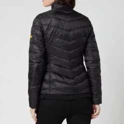 Jackets|Coats|Maison Kitsuné Barbour International Women's Aubern Quilted Jacket - Black - UK 8