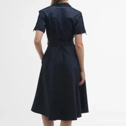 Dresses|Dresses|Barbour Ivy Cotton-Sateen Midi Dress - UK 8