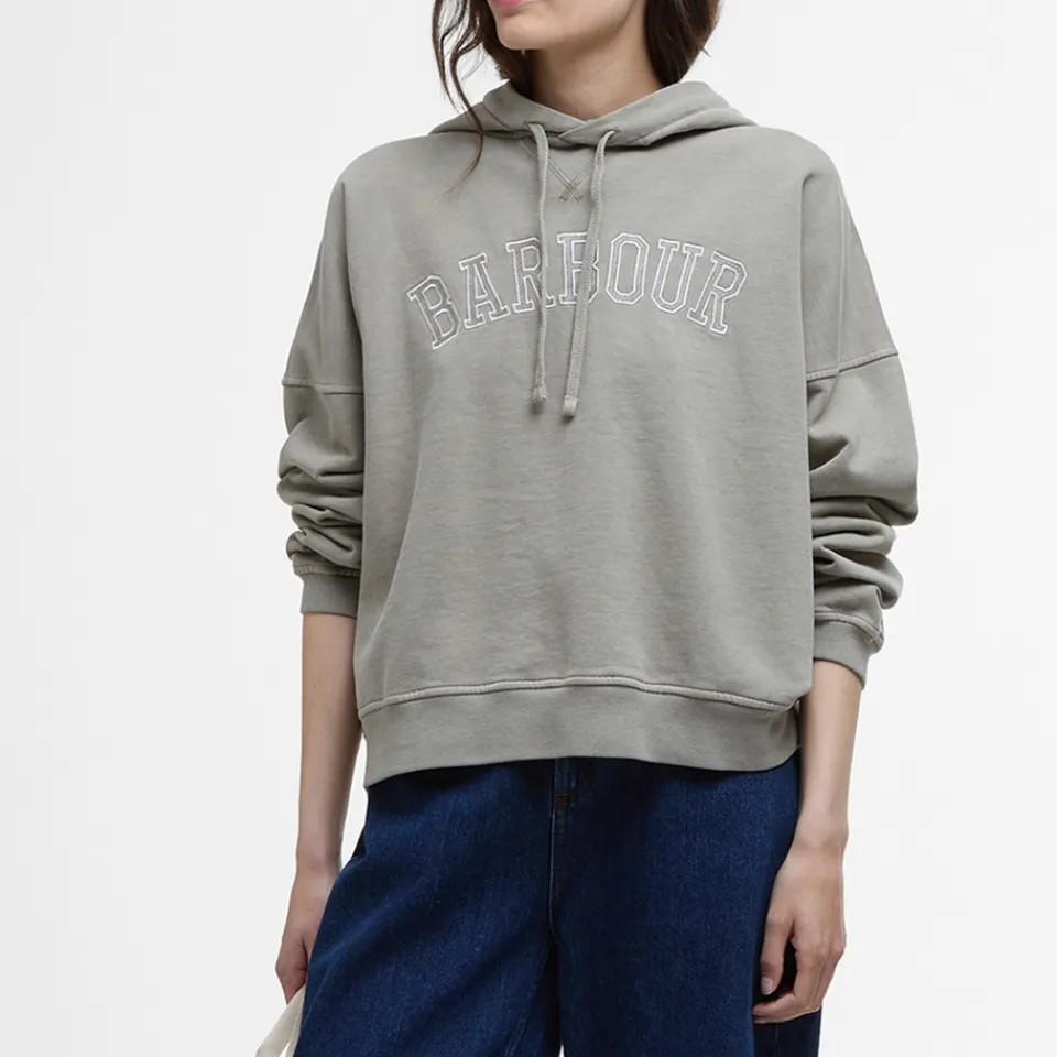 Loungewear|Sweatshirts|Dr. Martens Barbour Katie Cotton-Jersey Hoodie - UK 10