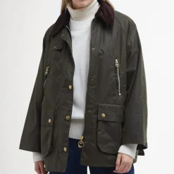 Jackets|Coats|Dr. Martens Barbour Lynne Waxed Cotton Jacket - UK 10