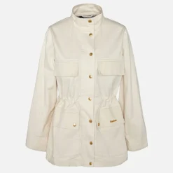 Jackets|Coats|Dr. Martens Barbour Maeva Utility Casual Cotton Jacket - UK 8
