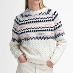 Loungewear|Knitwear|Dr. Martens Barbour Marnie Cotton-Blend Knit Jumper - UK 16