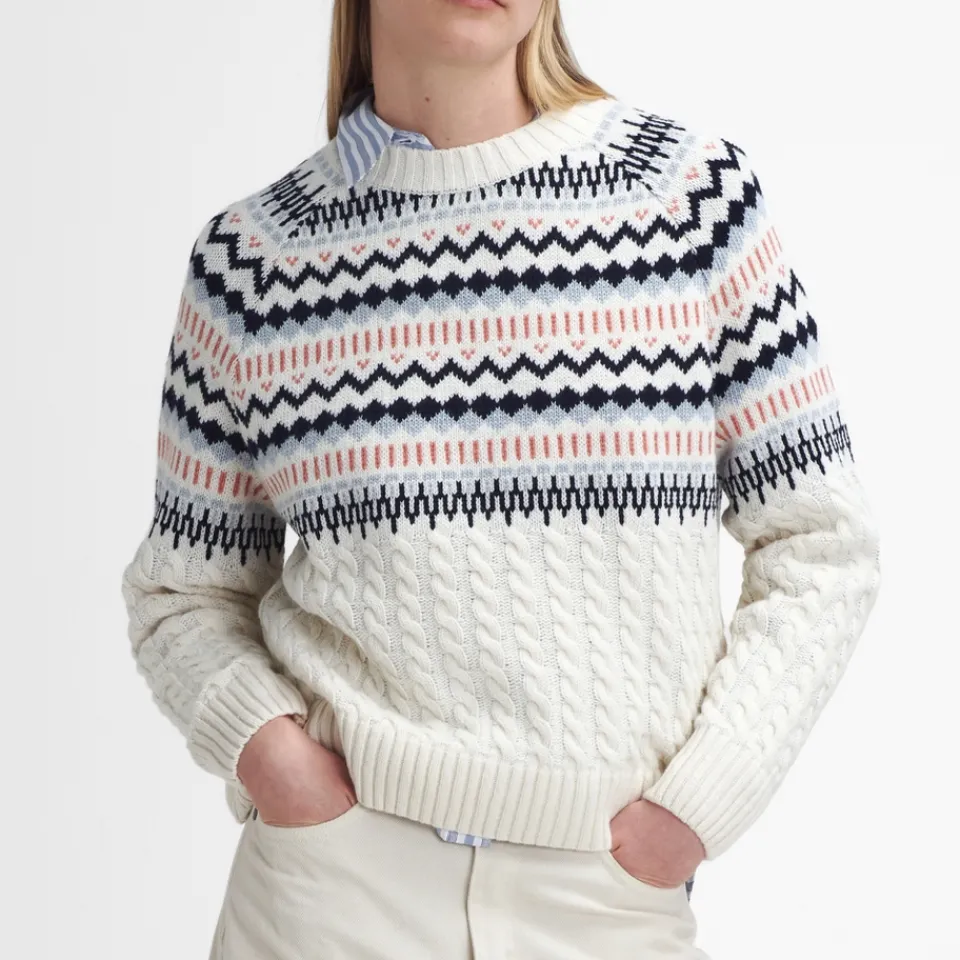 Loungewear|Knitwear|Dr. Martens Barbour Marnie Cotton-Blend Knit Jumper - UK 16