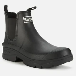 Boots|Barbour Men's Nimbus Rubber Chelsea Boots - Black - UK 8